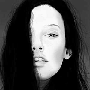 Nastya - Dijital Boyama Portre